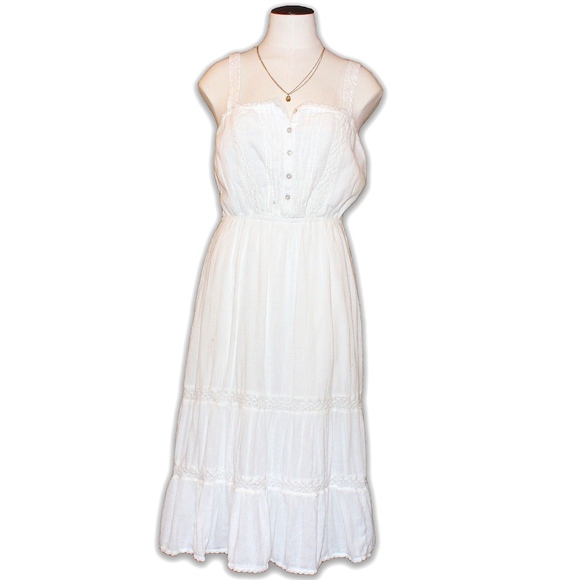 aerie white dress